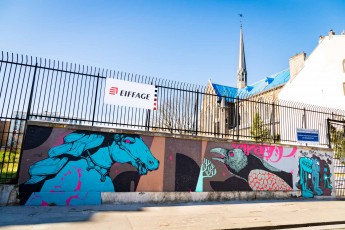 Rétro graffitism - Boulevard de Ménilmontnant 11è - Février 2019