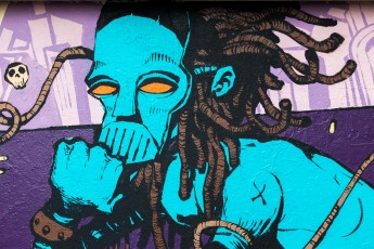 Hobz & Rétro graffitism - Rue de Ménilmontant 20è - Février 2018