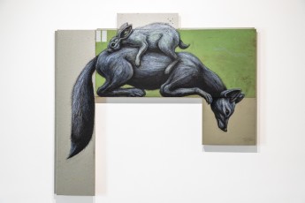 "Histoire naturelle" exposition de ROA à la galerie Itinerrance à partir du 12 décembre 2020.