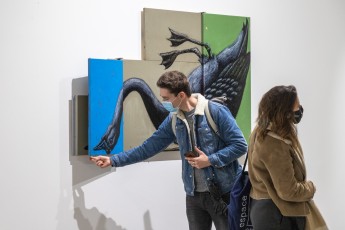 "Histoire naturelle" exposition de ROA à la galerie Itinerrance à partir du 12 décembre 2020. Vernissage - Samedi 12 décembre 2020