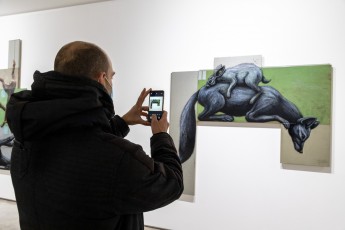 "Histoire naturelle" exposition de ROA à la galerie Itinerrance à partir du 12 décembre 2020. Vernissage - Samedi 12 décembre 2020