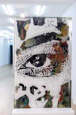 "Momentum" exposition de Vhils à la galerie Danysz du 13 octobre 2020 au 9 janvier 2021