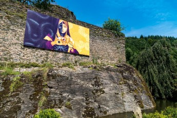 Alexis Diaz / Inti. "Legend" exposition au Château de Belcastel de mai à novembre 2021