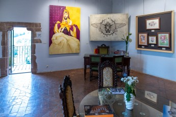 Inti, AlexisDiaz, Marco Mazzoni. "Legend" exposition au Château de Belcastel de mai à novembre 2021