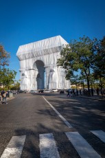 L'Arc de Triomphe Wrapped par Christo & Jeanne-Claude, du 14 septembre au 3 octobre 2021