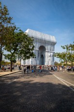 L'Arc de Triomphe Wrapped par Christo & Jeanne-Claude, du 14 septembre au 3 octobre 2021