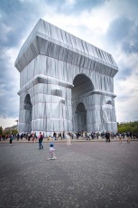 L'Arc de Triomphe Wrapped par Christo & Jeanne-Claude, du 14 septembre au 3 octobre 2021