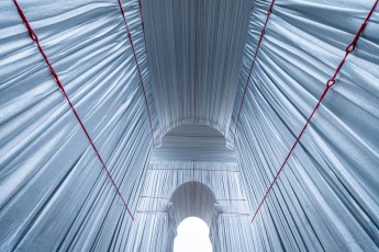 L'Arc de Triomphe Wrapped par Christo & Jeanne-Claude, du 14 septembre au 3 octobre 2021