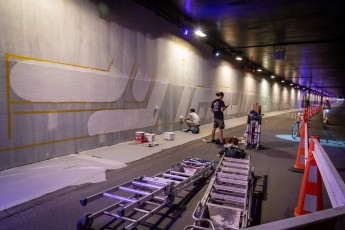 Ërell - Work in progress - Tunnel des Tuileries - l’art urbain en bord de Seine - Juillet 2022