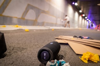 Ërell - Work in progress - Tunnel des Tuileries - l’art urbain en bord de Seine - Juillet 2022