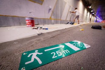 Ërell - Work in progress - Tunnel des Tuileries - l’art urbain en bord de Seine - Juillet 2022