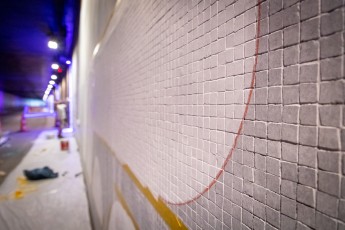 Ërell - Work in progress - Tunnel des Tuileries - l’art urbain en bord de Seine - Juillet 2022