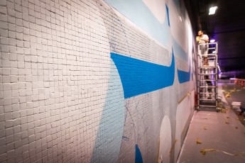 Ërell - Work in progress - Tunnel des Tuileries - l’art urbain en bord de Seine - Juillet 2022