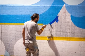 Ërell - Work in progress - Tunnel des Tuileries - l’art urbain en bord de Seine - Juillet 2022