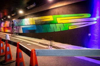 Hydrane - Work in progress - Tunnel des Tuileries - l’art urbain en bord de Seine - Juillet 2022