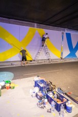 Romain Froquet - Work in progress - Tunnel des Tuileries - l’art urbain en bord de Seine - Juillet 2022