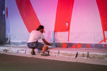 Romain Froquet - Work in progress - Tunnel des Tuileries - l’art urbain en bord de Seine - Juillet 2022