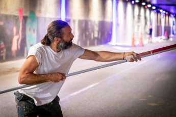 Romain Froquet - Work in progress - Tunnel des Tuileries - l’art urbain en bord de Seine - Juillet 2022