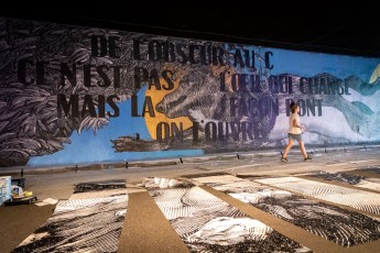 Madame - Work in progress - Tunnel des Tuileries - l’art urbain en bord de Seine - Juillet 2022