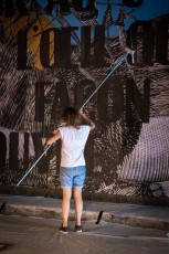 Madame - Work in progress - Tunnel des Tuileries - l’art urbain en bord de Seine - Juillet 2022