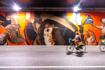 Andrea Ravo Mattoni - Tunnel des Tuileries - l’art urbain en bord de Seine - Août 2022