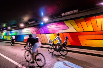 Hydrane - Tunnel des Tuileries - l’art urbain en bord de Seine - Août 2022