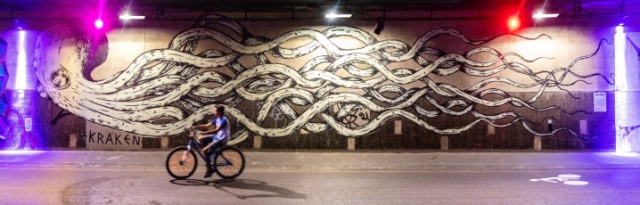 Kraken - Tunnel des Tuileries - l’art urbain en bord de Seine - Août 2022