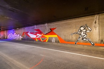 LEGZ - Lek - Psy - Tunnel des Tuileries - l’art urbain en bord de Seine - Août 2022