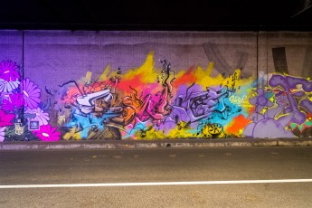 Tunnel des Tuileries - l’art urbain en bord de Seine - Août 2022