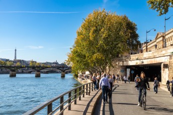 Tunnel des Tuileries - l’art urbain en bord de Seine - Octobre 2022