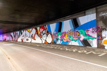 Romain Froquet / ABC - Tunnel des Tuileries - l’art urbain en bord de Seine - Octobre 2022