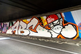 ABC - Tunnel des Tuileries - l’art urbain en bord de Seine - Janvier 2023