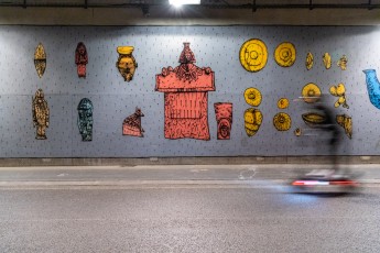 Bault - Tunnel des Tuileries - l’art urbain en bord de Seine - Octobre 2022