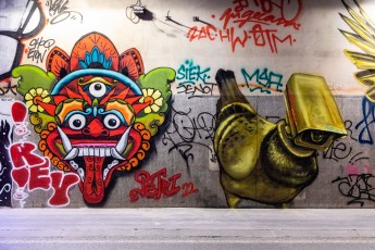 Pétri & Djalouz - Tunnel des Tuileries - l’art urbain en bord de Seine - Octobre 2022