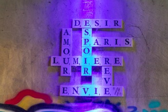 Words by Wabi Sabi - Tunnel des Tuileries - l’art urbain en bord de Seine - Octobre 2022