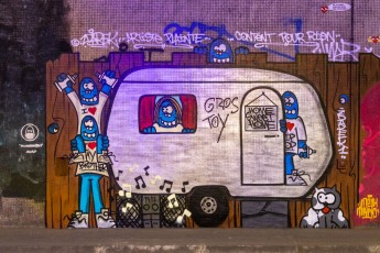 Monsieur Zdarek - Tunnel des Tuileries - l’art urbain en bord de Seine - Octobre 2022