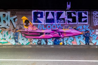 Stohubohu - Tunnel des Tuileries - l’art urbain en bord de Seine - Janvier 2023