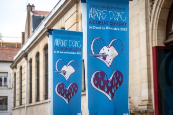 "À coeur ouvert" exposition de Alëxone à la galerie Poirel du 20 mai au 2 octobre 2022