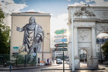 Jef Aérosol - Rue de l'île de Corse - Nancy - Septembre 2022