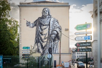 Jef Aérosol - Rue de l'île de Corse - Nancy - Septembre 2022