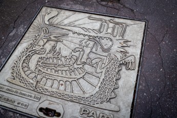 Alëxone - Plaque d'égout - Nancy - Septembre 2022