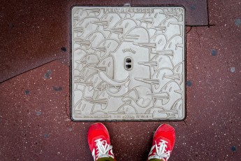 Alëxone - Plaque d'égout - Nancy - Septembre 2022