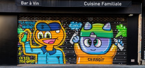 Chanoir - Rue Saint-Maur 11è - Octobre 2022