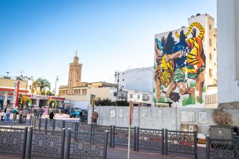 JAZ - Franco Fasoli - Avenue Hassan II - Jidar Festival - Rabat (Maroc)