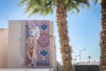 Hyuro - Rue Mohamed Triki - Jidar Festival - Rabat (Maroc)