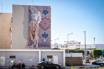 Hyuro - Rue Mohamed Triki - Jidar Festival - Rabat (Maroc)