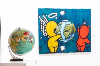 "Planéte Gouzou - Depuis 1992" exposition de Jace à la galerie Mathgoth du 25 novembre 2022 au 7 janvier 2023