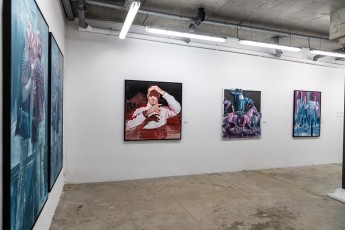 "Particles" exposition de Fintan Magee à la galerie Mathgoth du 27 janvier au 25 février 2023