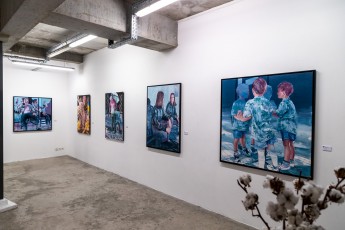 "Particles" exposition de Fintan Magee à la galerie Mathgoth du 27 janvier au 25 février 2023