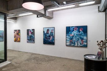 "Particles" exposition de Fintan Magee à la galerie Mathgoth du 27 janvier au 25 février 2023